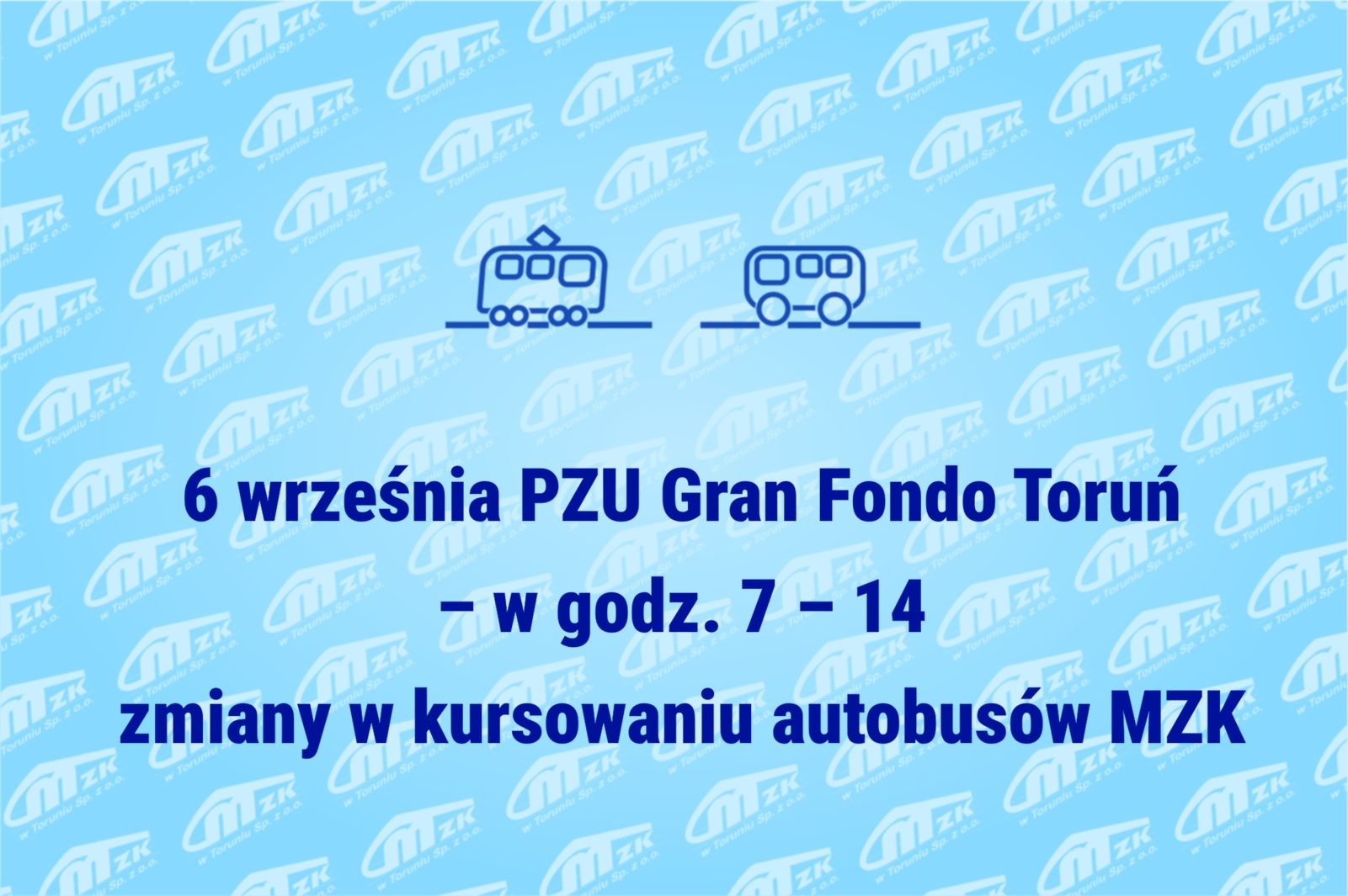 Komunikat dla pasażerów - grafika