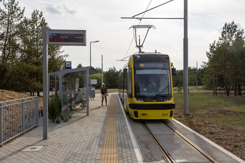 Tramwaj na al. Solidarności