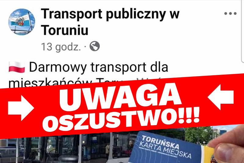 
Na Facebooku pojawiła się FAŁSZYWA informacja nt. rzekomej specjalnej Karty Miejskiej. MZK w To...