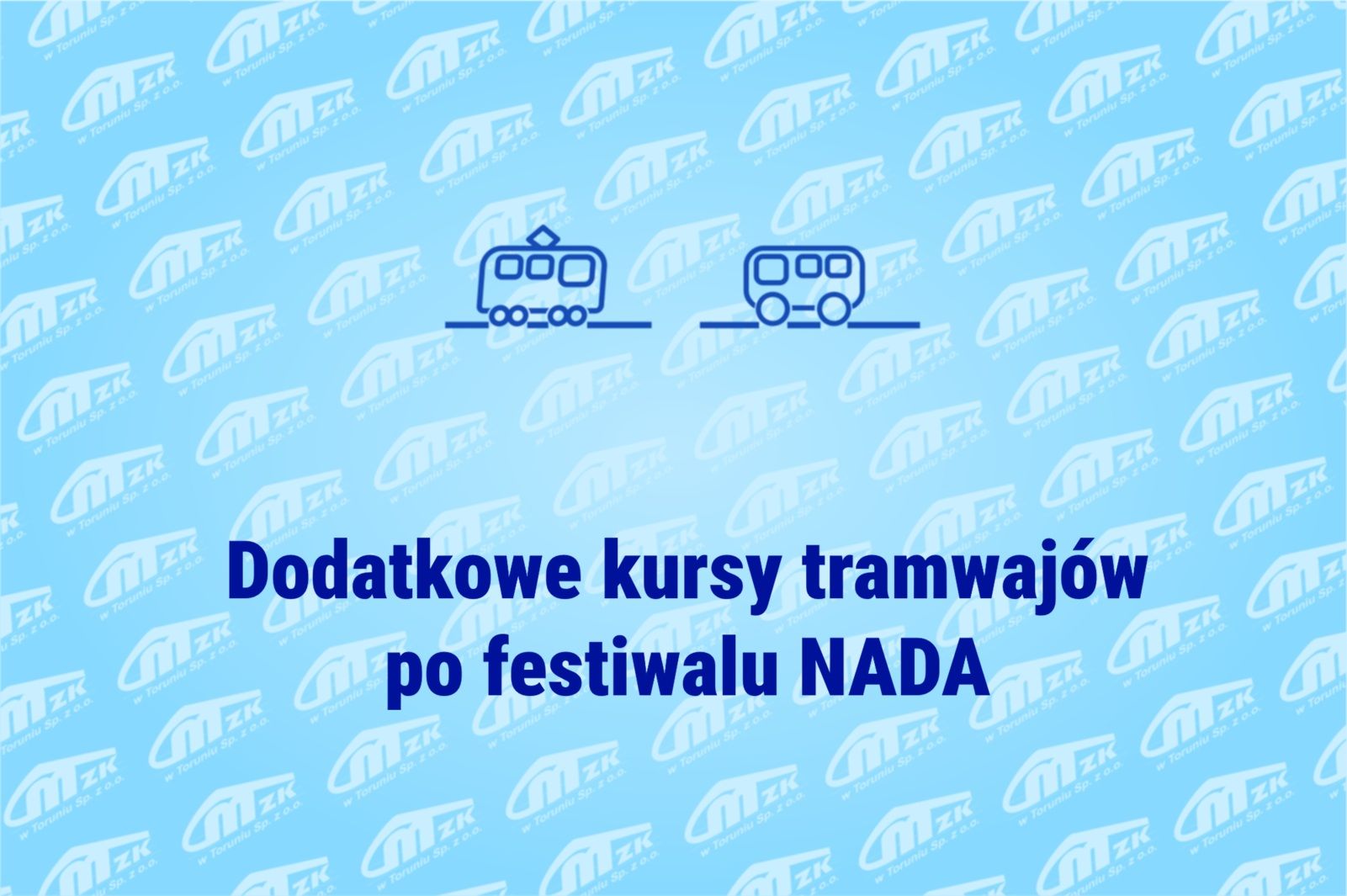 Komunikat dla pasażerów - grafika
