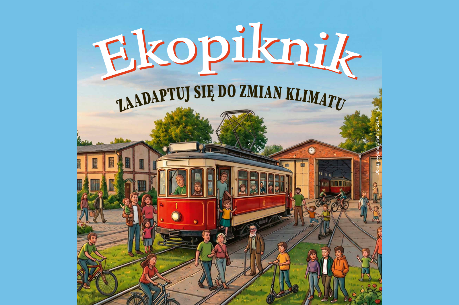 Ekopiknik "Zaadaptuj się do zmian klimatu" - plakat